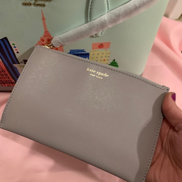 Authentic Kate Spade leather rock Center large tote/pouch - Picture 4 of 15